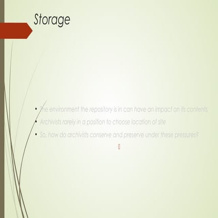 Storage Matters