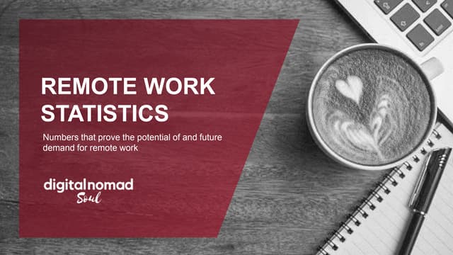 Remote Work Statistics - Summary
