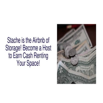 Stache is the Airbnb of Storage! Become a Host to Earn Cash Renting Your Nash...