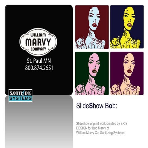 Label Design: William Marvy Co. Sanitizer Jars 