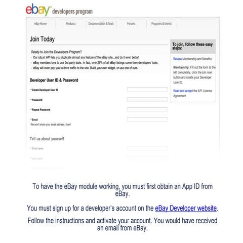 eBay Tutorial