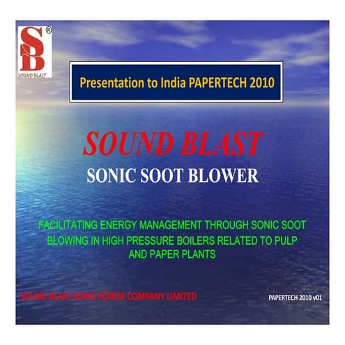 Sonic Soot Blower System