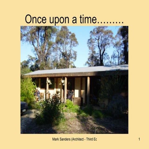 Slide Show For Hopkins Street Solar House Day