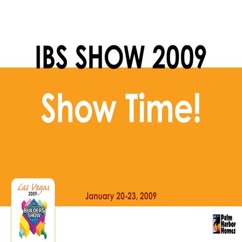 IBS International Builders Show 2009, Las Vegas, NV