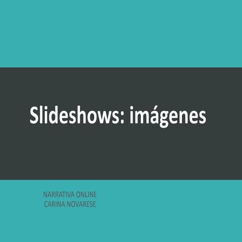 Básicos de la imagen