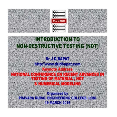 Slide show non_destructive_testing