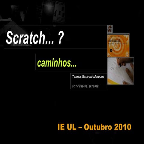 Aprenda Como criar uma animação no scratch | PPTX