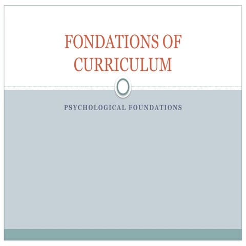 slidesh PSYCHOLOGICAL FONDATIONS OF CURRICULUM.pptx