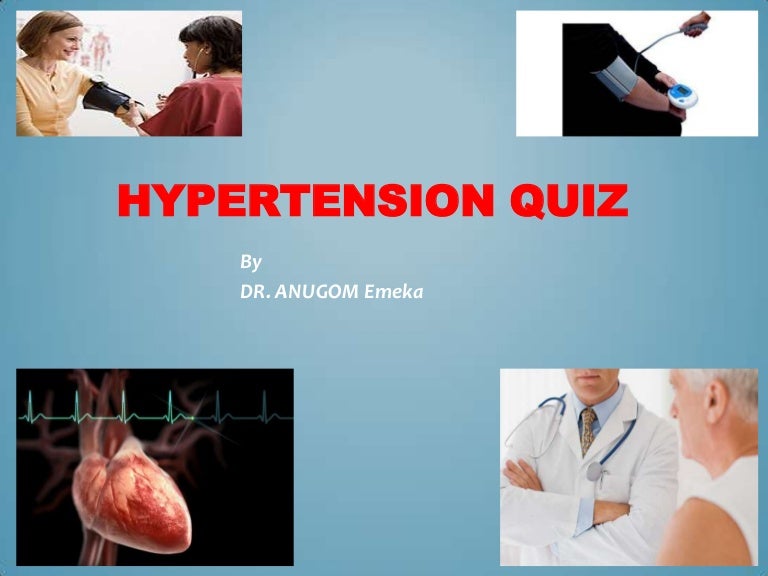 Hypertension quiz
