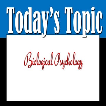 Biological Psychology