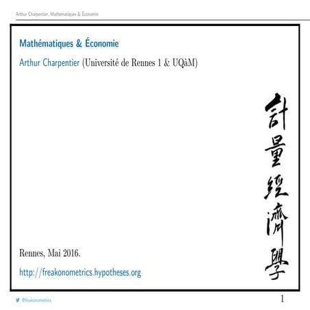 Slides maths eco_rennes