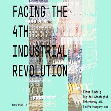 Facing the 4th industrial revolution | Morgenbooster #78