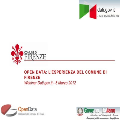 Open data Firenze - opendata.comune.fi.it