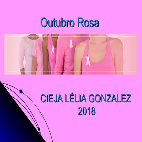 Outubro Rosa - Cancer de Mama | PPTX