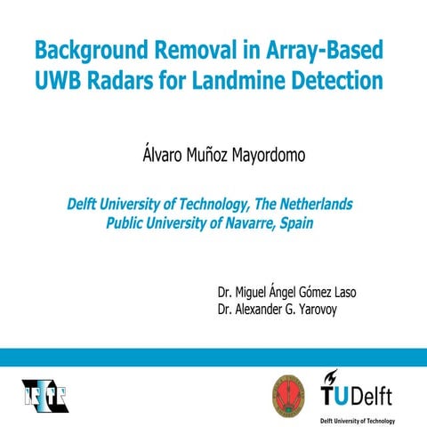 GROUND PENETRATING RADAR(GPR) ppt | PPTX