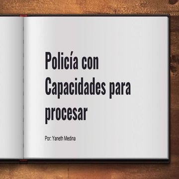 Protocolo Nacional De Policía Con Capacidades Para Procesar Pdf