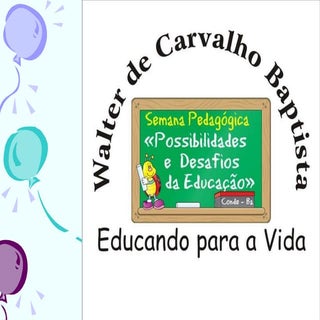 Slides  semana pedagógica