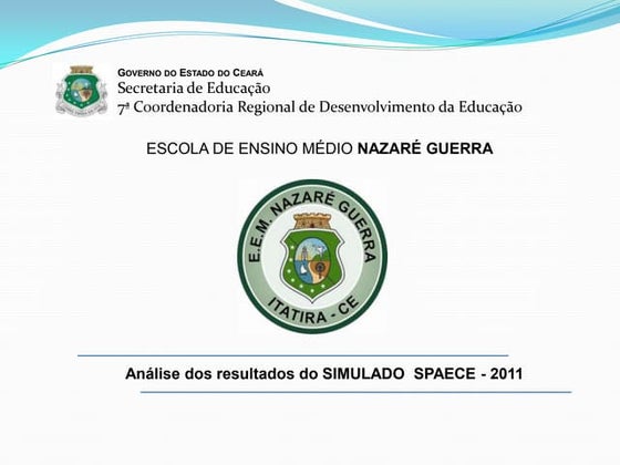 Slides spaece2011 2° ano