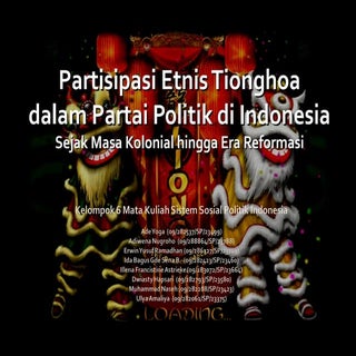 Partisipasi Etnis Tionghoa dalam Pa...