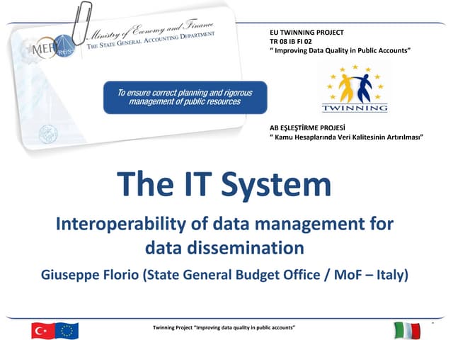 Interoperability of data management for data dissemination