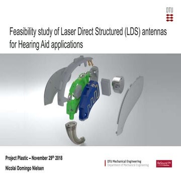 Feasibility study of Laser Direct Structured (LDS) antennas for Hearing Aid ...