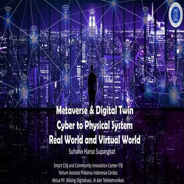 Metaverse dan Digital Twin Cyber Virtual Word | PDF