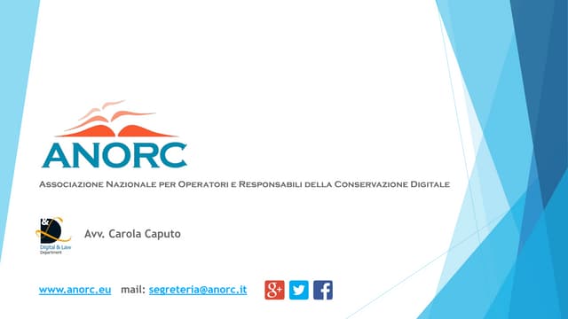 Digitalizzazione 2017 - Intervento Carola Caputo