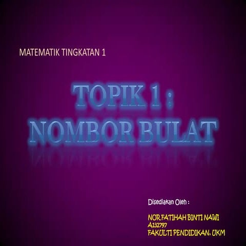 tingkatan 1 ( bab 1 )