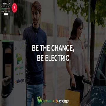 Tesla Club Italy Revolution 2022 -  Be Charge una storia elettrizzante