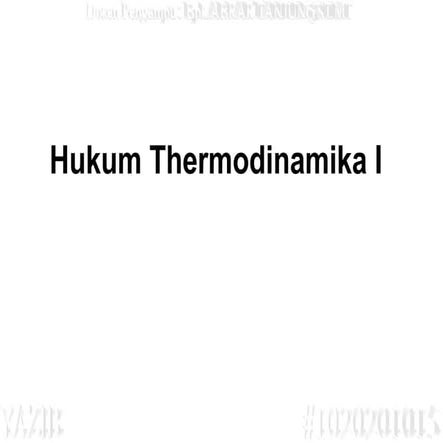 Slide thermodinamika i