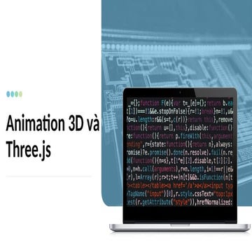 SlideThreeJS animation for developer code | PPTX