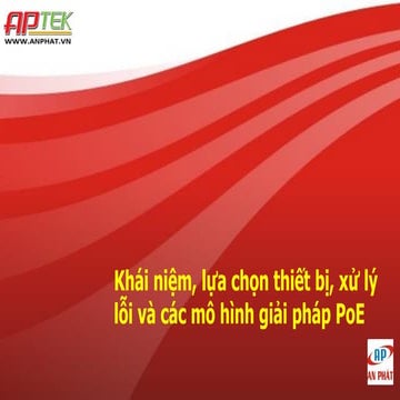 Tim hieu PoE co ban