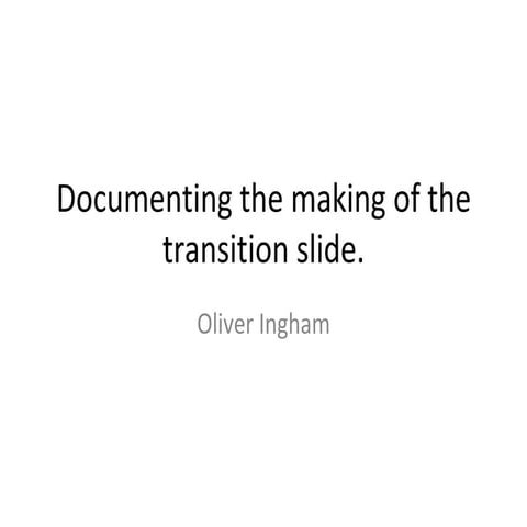 Slide transition powerpoint