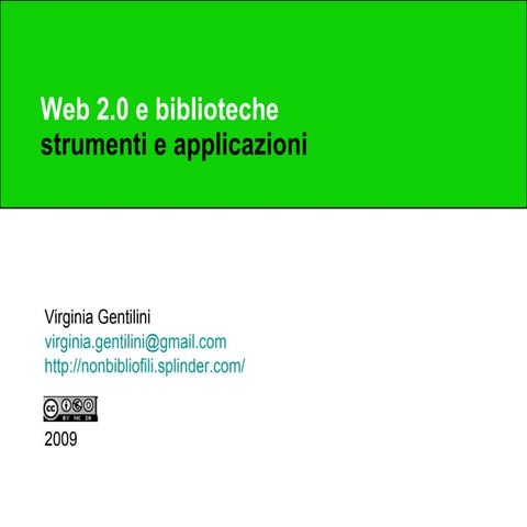 Slide Web 20