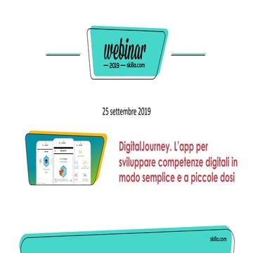 DigitalJourney. L’app per sviluppare competenze digitali in modo semplice e a...
