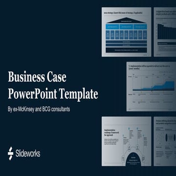 Business Case Template 2024 - By ex-Mckinsey and BCG consultants
