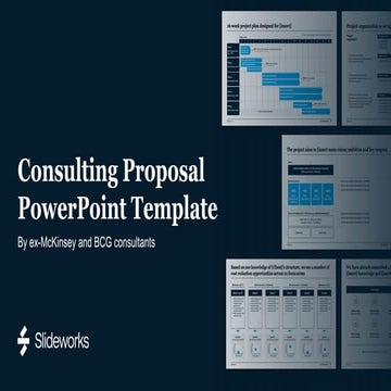 Consulting Proposal Template 2024 - By ex-Mckinsey and BCG consultants