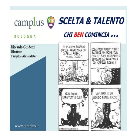 Slide ws scelta e talento 07 10-2014