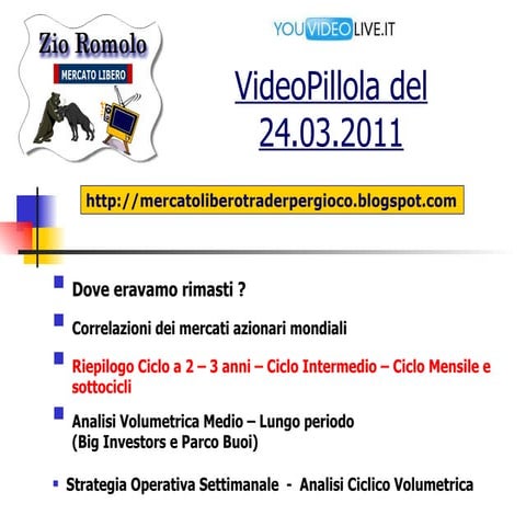 Videopillola Eurostoxx: E ora si riparte al rialzo?