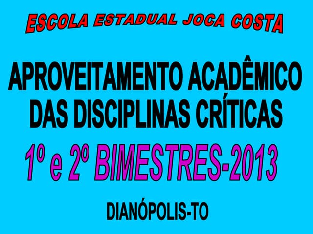 Slid i e ii bimestre