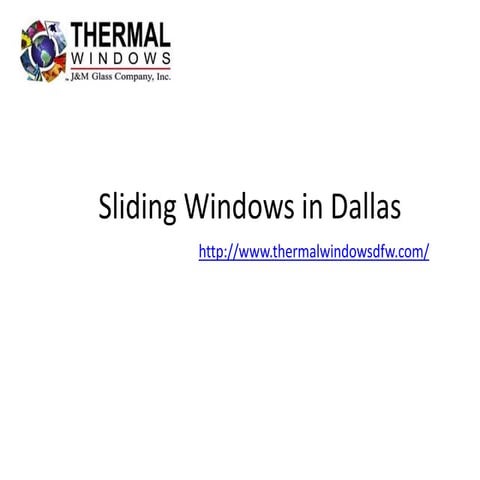 Sliding windows in dallas | PDF