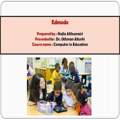 Edmodo : Educational Viewpoint | PPTX