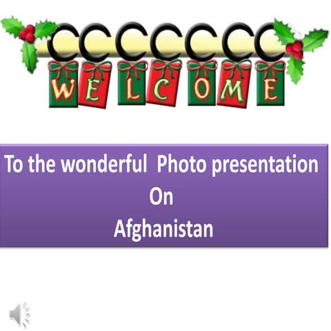  Afghanistan ppt