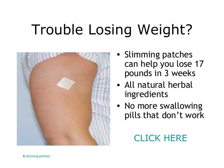 Effective Weight Loss With Slimming Patches