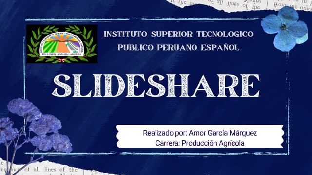 SLINDESHARE.pdf de Amor Garcia Marquez..