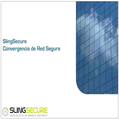 SlingSecure Cifrado de voz movil Esponal