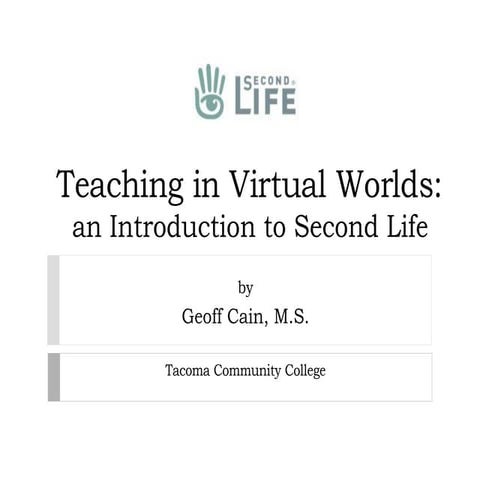 Introduction to Second Life