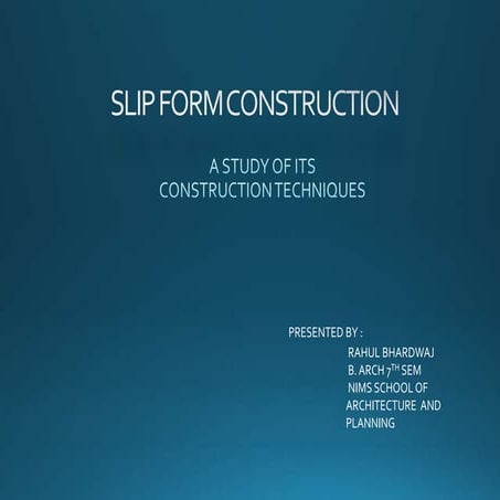 Slipform