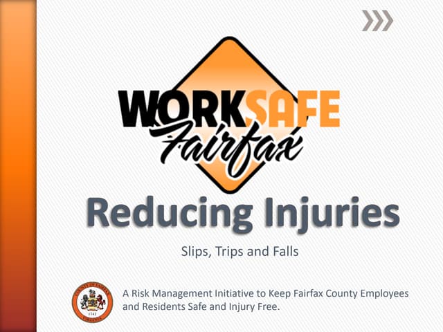 Slips trips and falls training presentation | PPT