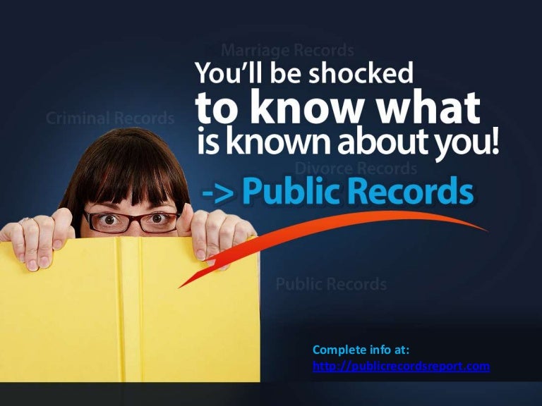 What Our Public Records Mean To Us
